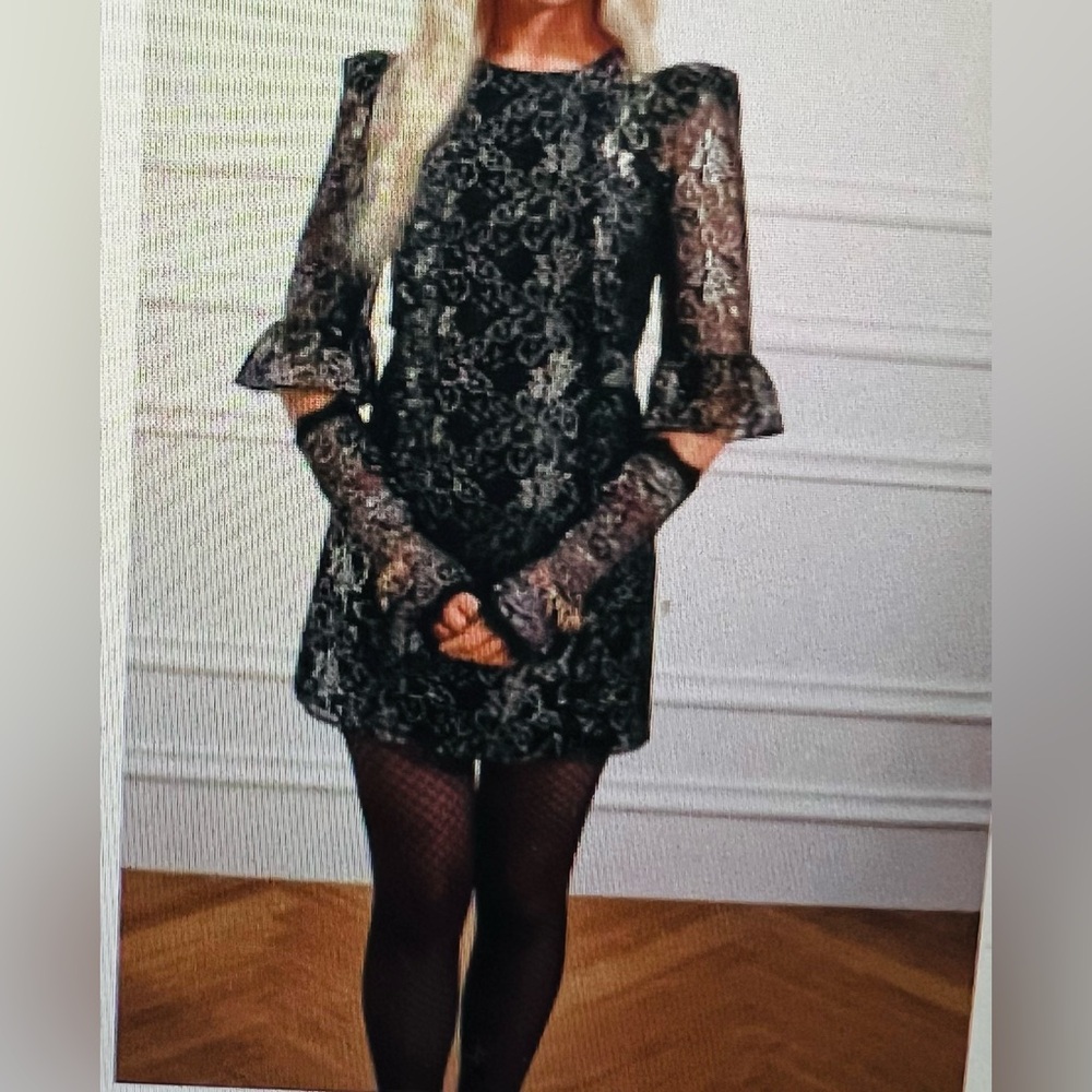 H&M Vampires Wife Mystique Lace Dress M NWT